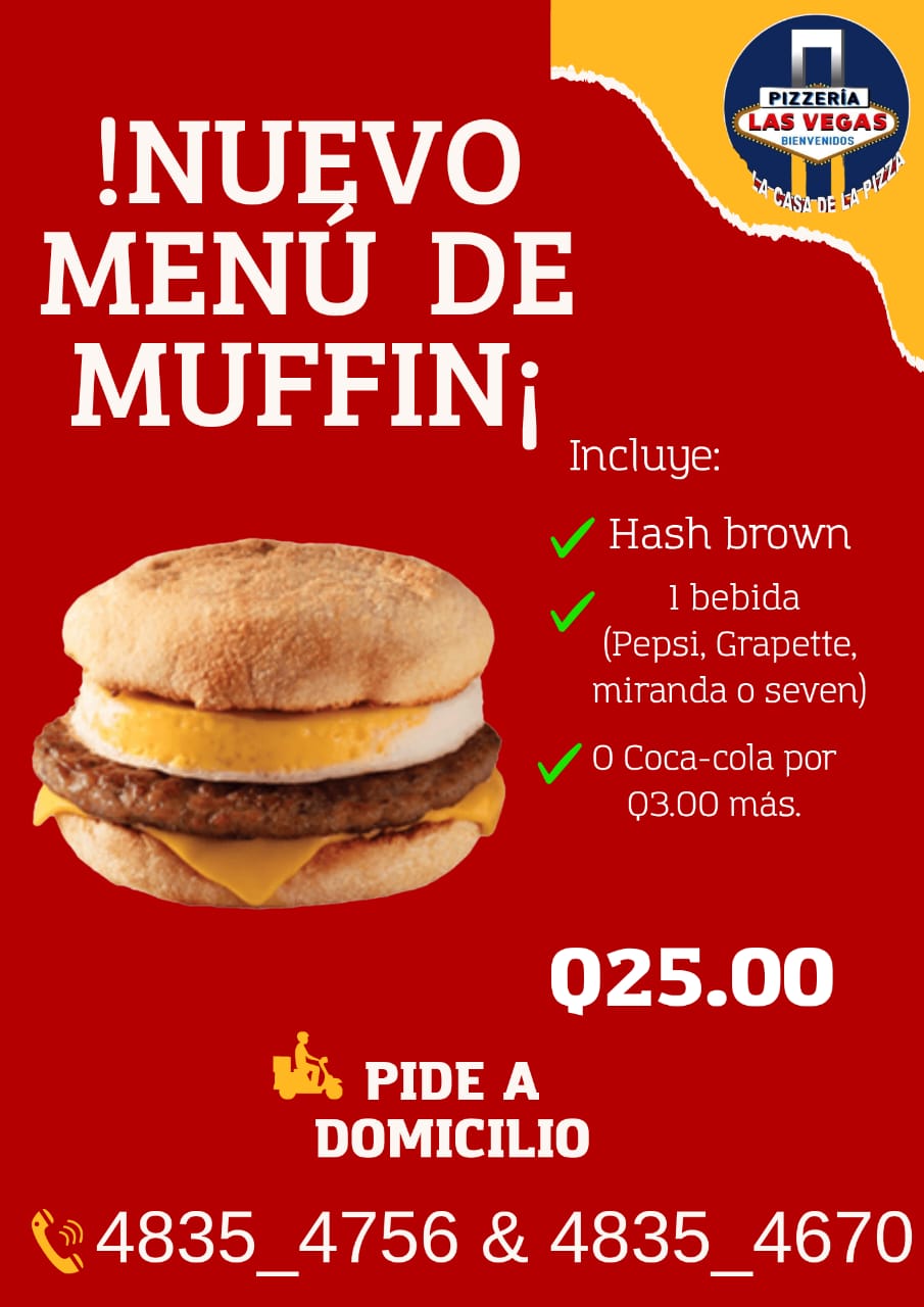 Menú Muffin