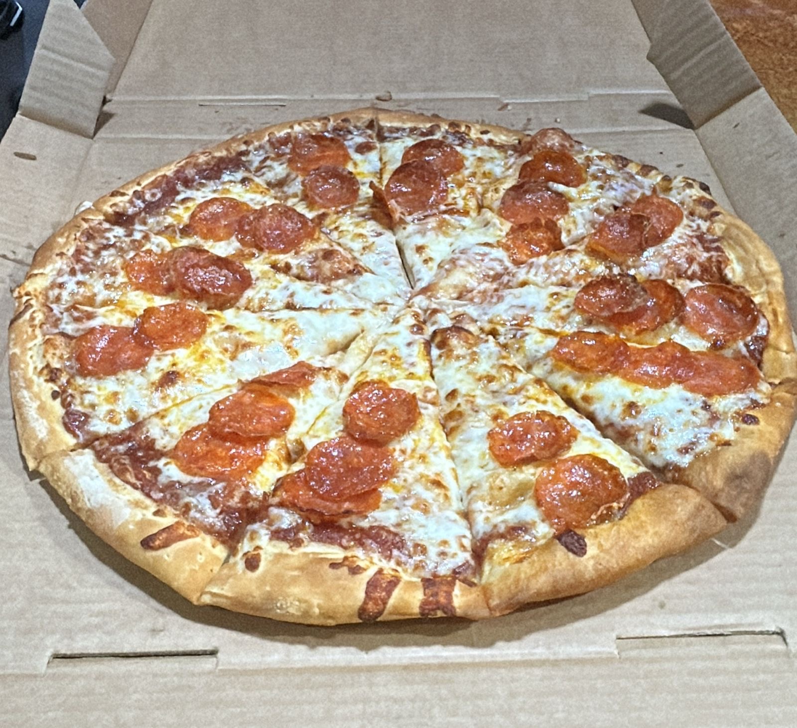 Pizza Grande de 1 Ingrediente (12 porciones)